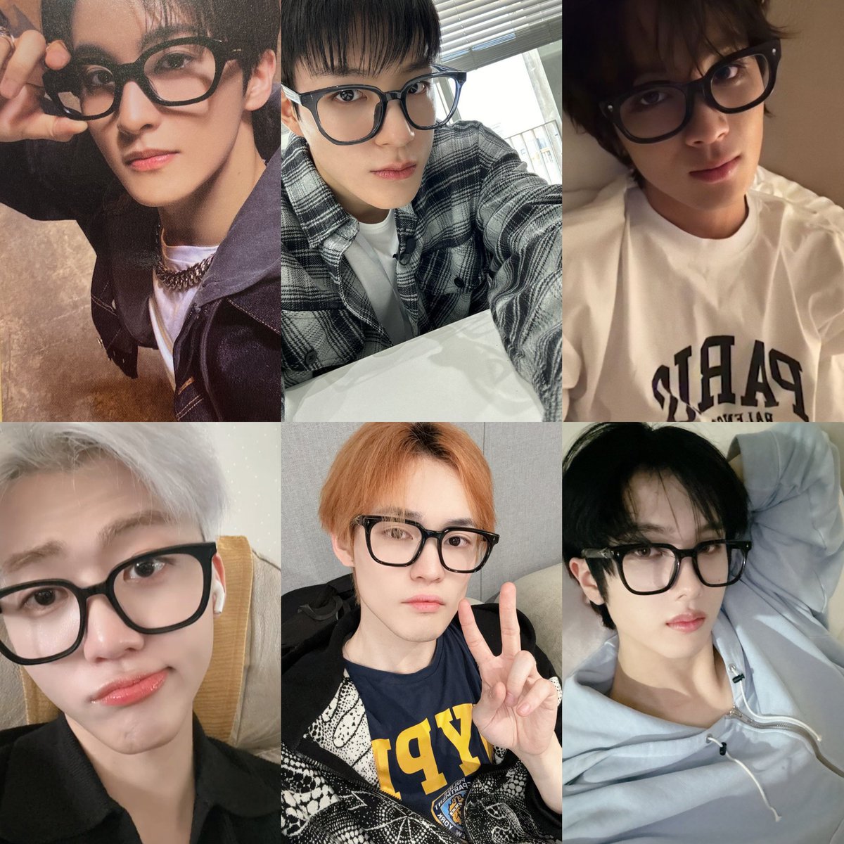 dearchaniee's tweet photo. memang sudah saatnya kita memusnahkan frame kacamata hitam kematian ini😇 https://t.co/zrxkzSe3t6