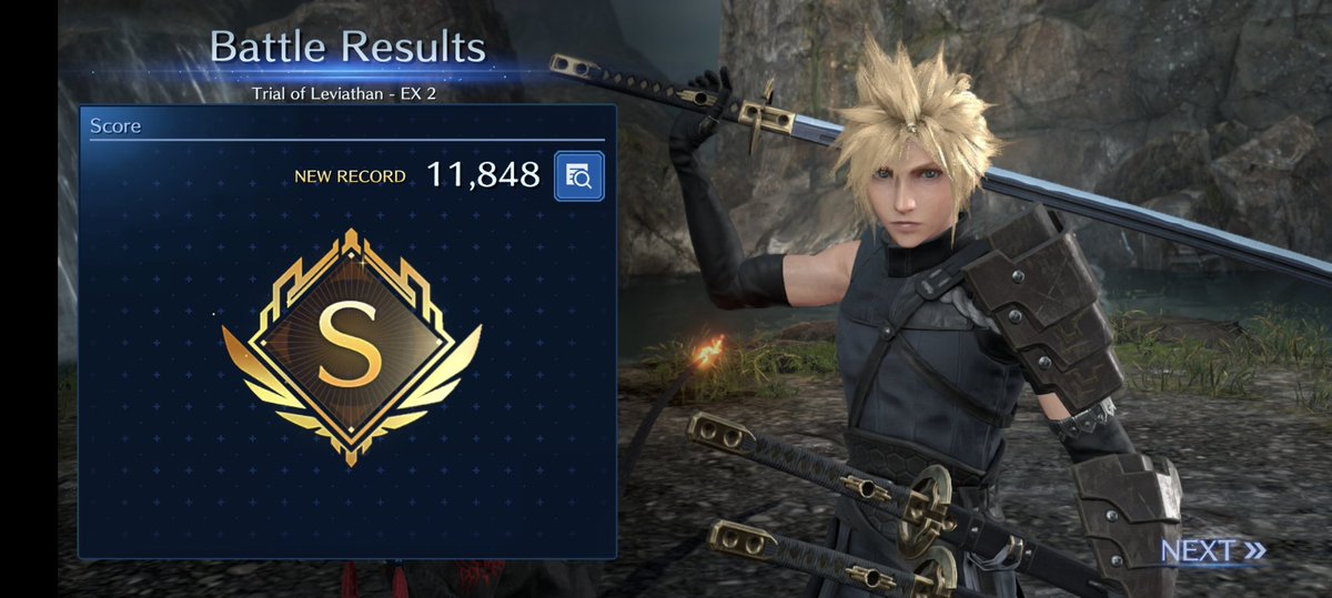 SimnesTumblr's tweet image. All clear 💪 that's all EX2 summon challenges done! #FF7EC