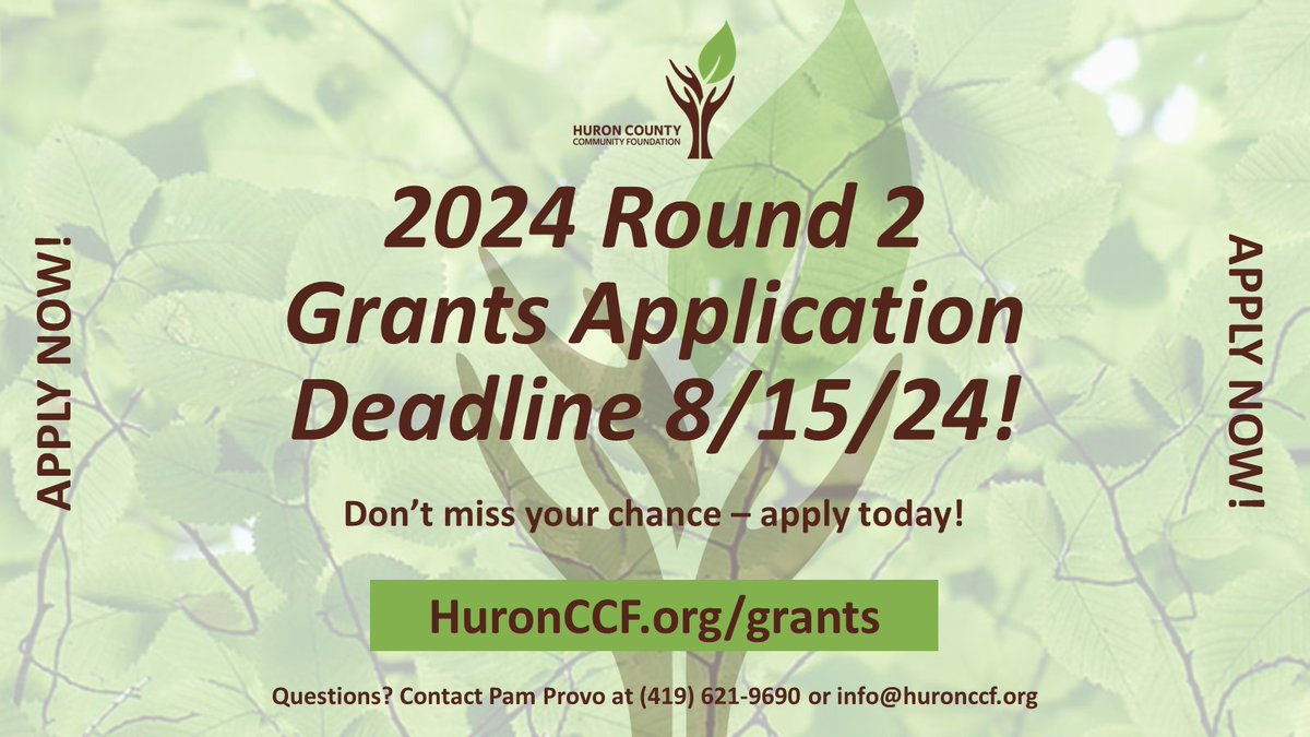 Huron County Community Foundation tweet media