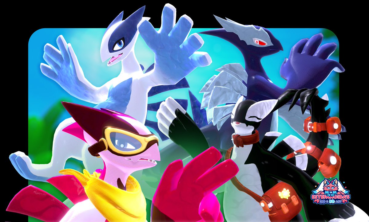 WOW I was just told that it's #LugiaDay ! 🫧 
Sooo to celebrate, I'mma gonna give aw♡y a copy of my Lugizu base for VRChat~

✅️F○llow 🫧 
❤️Lik♤ 🫧 
🔄R♤tweet 🫧 

Ends on July 20th~!