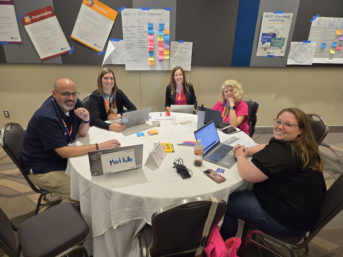 Excited to bring AVID to our students in Liberty Hill! Lots of great learning and collaboration at the AVID Conference.