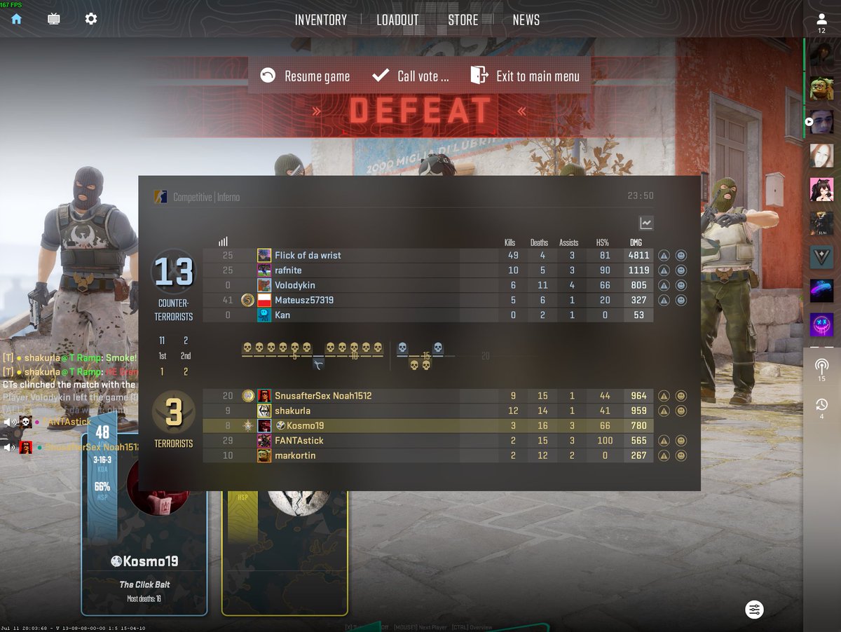 Also das anticheat in cs2 funktioniert ja mal überhaupt nich <a href="/valvesoftware/">Valve</a> please implement a better anticheat, we got aimbotted like crazy