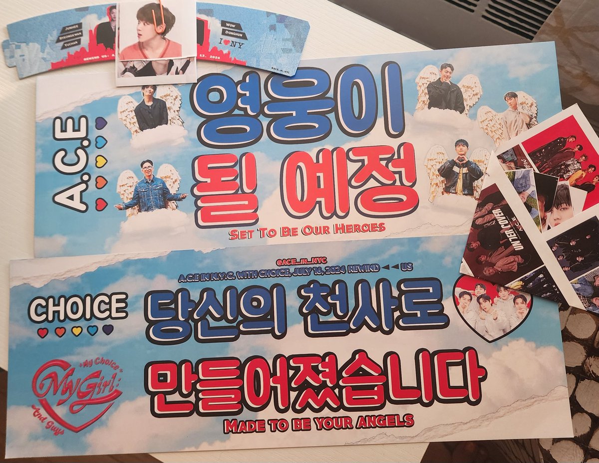 ACE_in_NYC's tweet photo. Any Choice who would like an NYC banner, I would be happy to send you one ... I would be happy if they could go to good use 💖 #ACE_REWINDUS_NYC #ace_rewindustour #ACE_2024USTour_REWINDUS #ACE #acekpop https://t.co/Lk6yVQcM2C