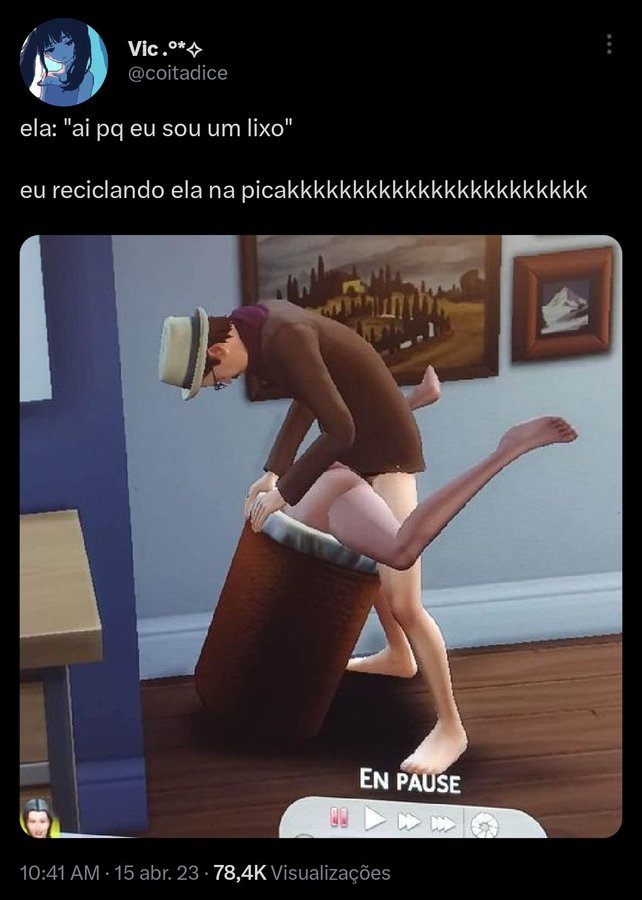q porra é essa? ata, são só jogadores de the sims (@pohasims) on Twitter photo 