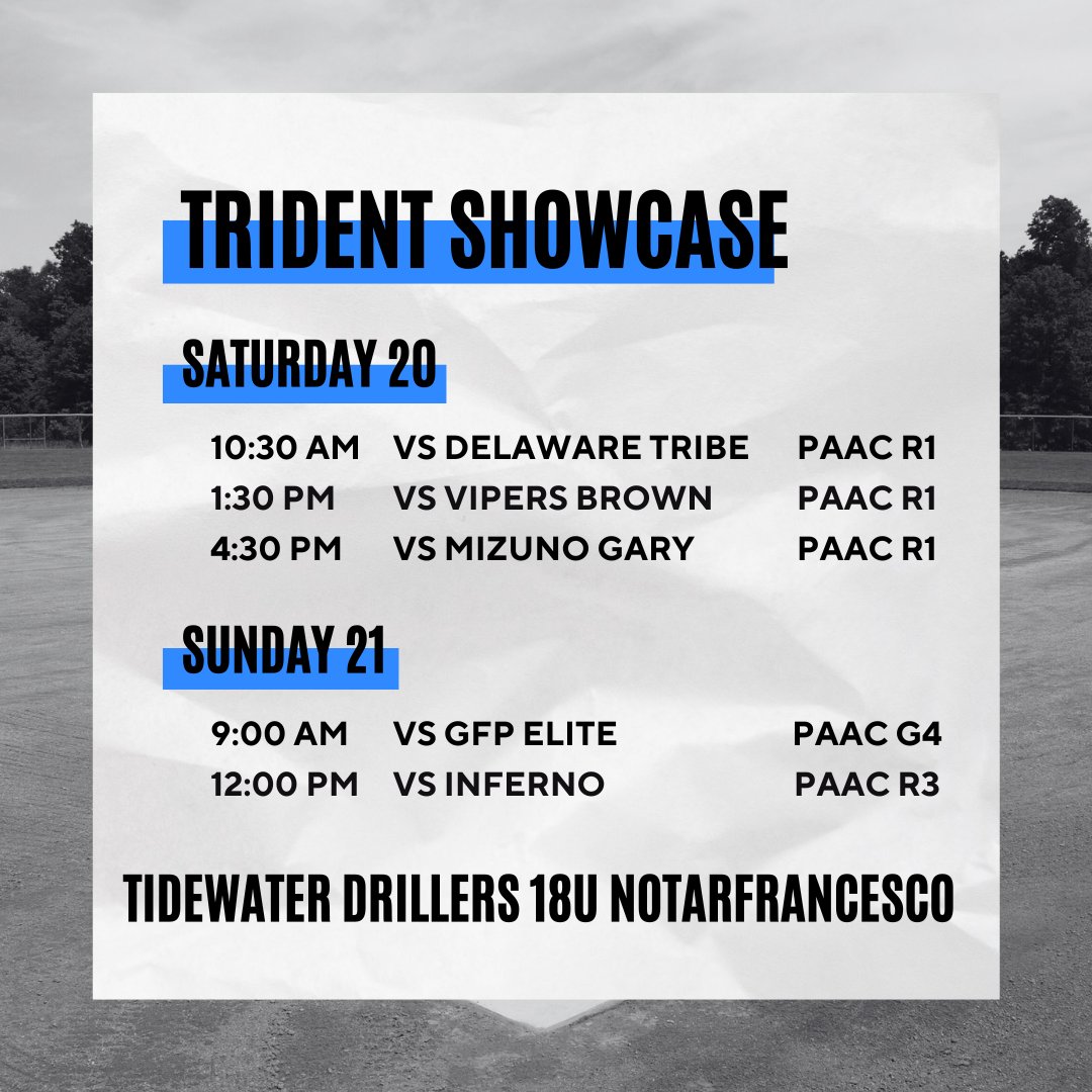 Our Wilmington tournament was canceled, however we now have the opportunity to play in the VB Trident Showcase. 
<a href="/Bh2osoftball/">Bridgewater Softball</a> <a href="/GCPrideSoftball/">Greensboro Softball</a> <a href="/MarymountSball/">Marymount Softball</a> <a href="/UMWSoftball/">UMW Softball</a>