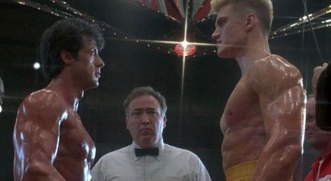 During the filming of the movie "Rocky 4" Stallone offered Dolph Lundgren, who played the role of Soviet boxer Ivan Drago, to fight for real, so that the fight scene looked as believable as possible. Stallone was taken to the hospital, where he recovered for 8 days, 1985