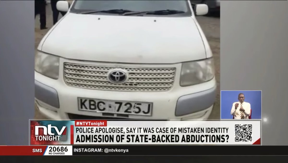 Police car that abducted journalist Macharia Gaitho had fake number plate, it appears 

ow.ly/Peac50SELWM
