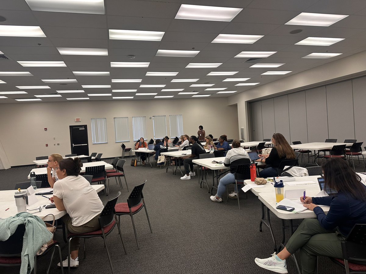 sdpbcESP's tweet photo. The PD team is off to a great start with our FY25 ESP Overview sessions. Supporting our school leaders is always a joy as they prepare to support our teachers! #ESP25 @SDPBCProfDev @tboysaw @myra_matthew1 @KeiunnaHernand1 @pbcsd #educate #affirm #inspire #catchthewave https://t.co/5zcntWatTi