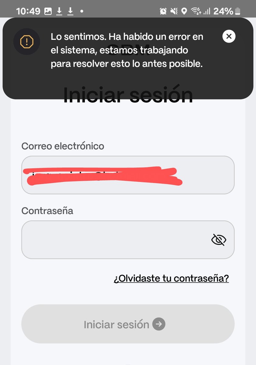 kinloza's tweet photo. @GBM_mx_ su app no sirve y en su teléfono de soporte no contestan. https://t.co/hU4V7Mbw7e
