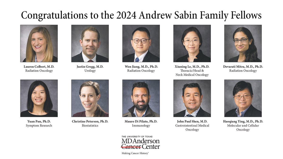 Peter WT Pisters, MD tweet media