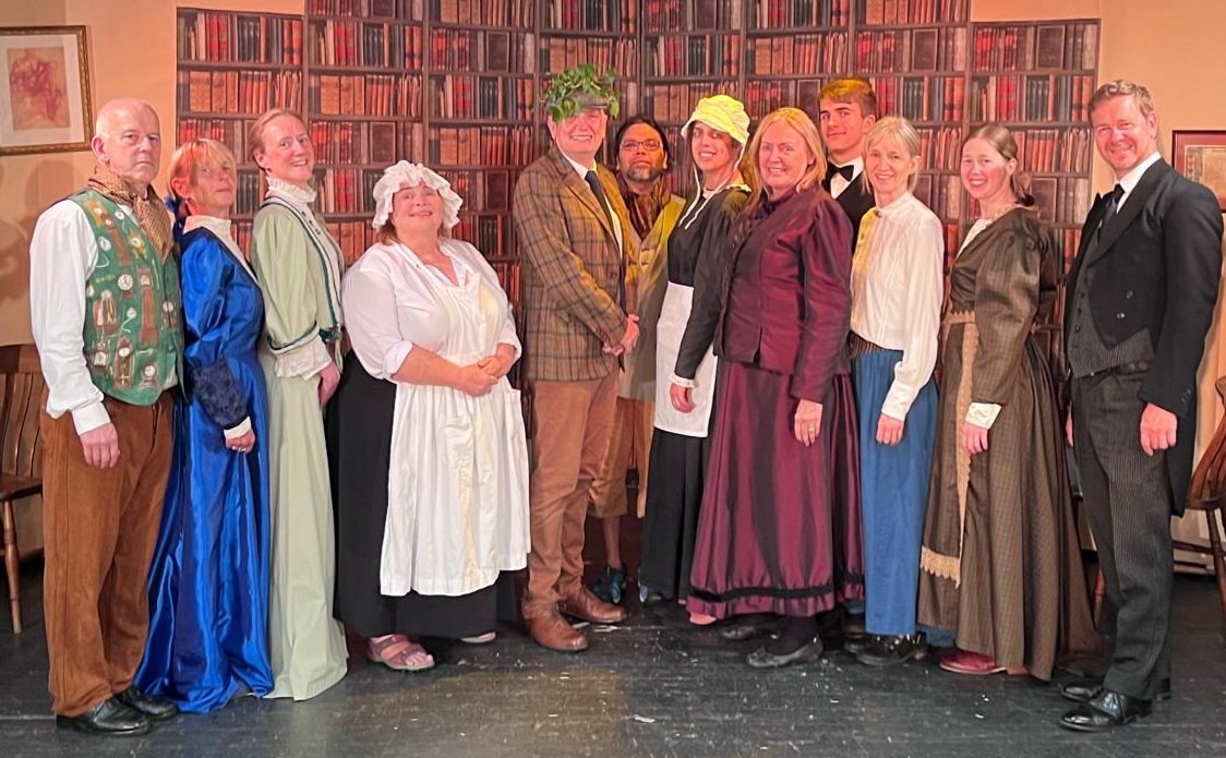natstheatrical's tweet photo. Last rehearsal!!  Show day tomorrow... 😬😊

#nats #amdram #amateurtheatre #comedy #essex #saffronwalden #noda #nodaeast #nevermindthebutler https://t.co/0AMLMDGm4B