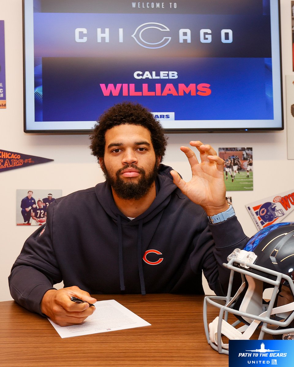 ChicagoBears's tweet image. Done deal.