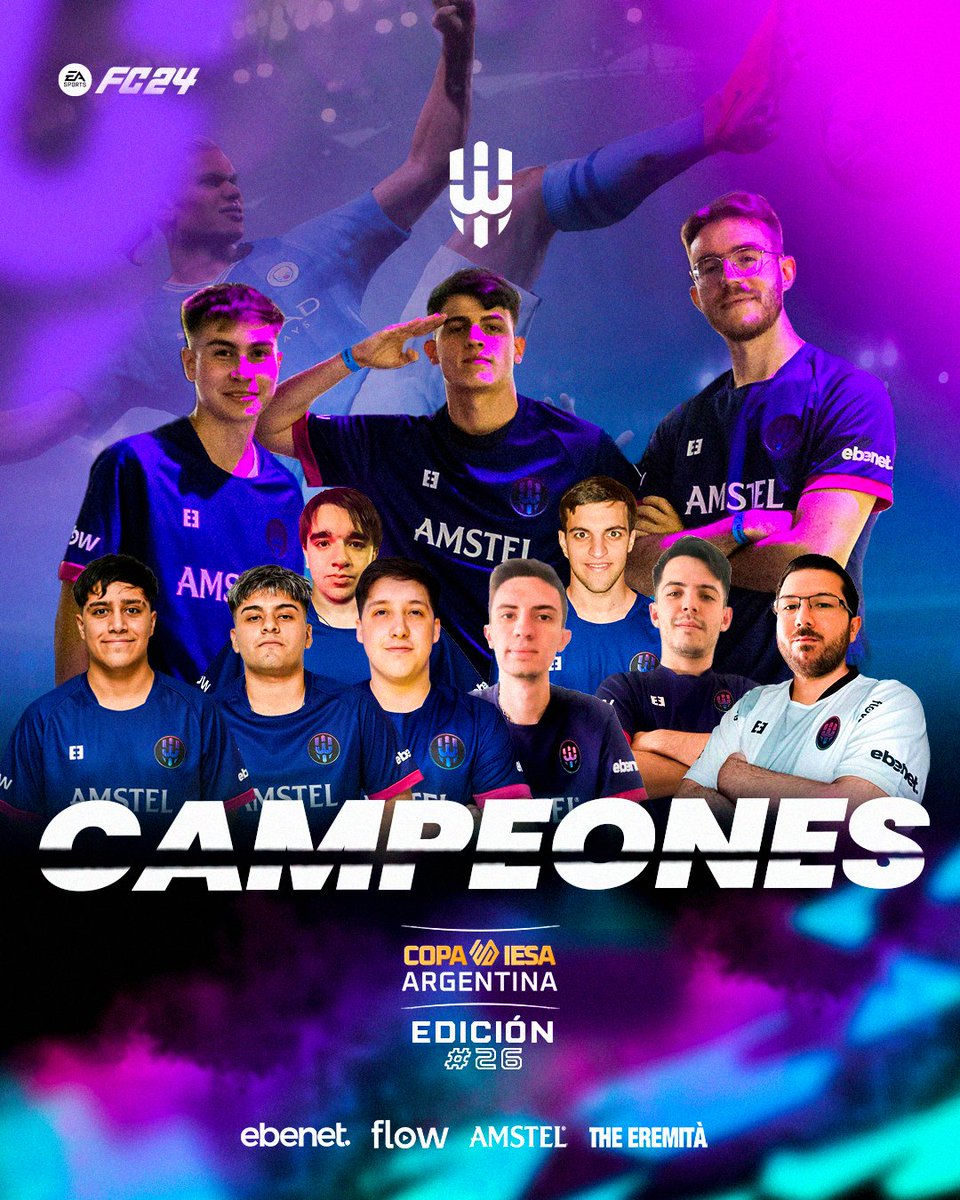 EBEA2 (@ebea2gg) on Twitter photo 🏆 ¡SOMOS CAMPEONES! 🏆
Nos llena de orgullo anunciar que hemos logrado un desempeño impresionante en la edición 26 de <a href="/iesafifaar/">IESA Argentina</a>:
🥇 Campeones de la Copa Argentina
🥈 Subcampeones de la Super Liga
🥈 Subcampeones de la Copa de Campeones
⚔️ Semifinalistas de la Copa Elite 🏆 ¡SOMOS CAMPEONES! 🏆
Nos llena de orgullo anunciar que hemos logrado un desempeño impresionante en la edición 26 de <a href="/iesafifaar/">IESA Argentina</a>:
🥇 Campeones de la Copa Argentina
🥈 Subcampeones de la Super Liga
🥈 Subcampeones de la Copa de Campeones
⚔️ Semifinalistas de la Copa Elite