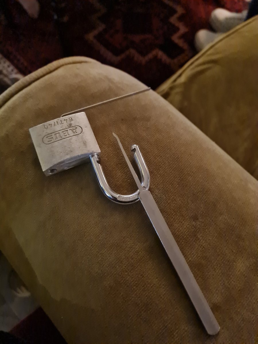 BenGunnEx's tweet image. Learn lockpicking
#locksports