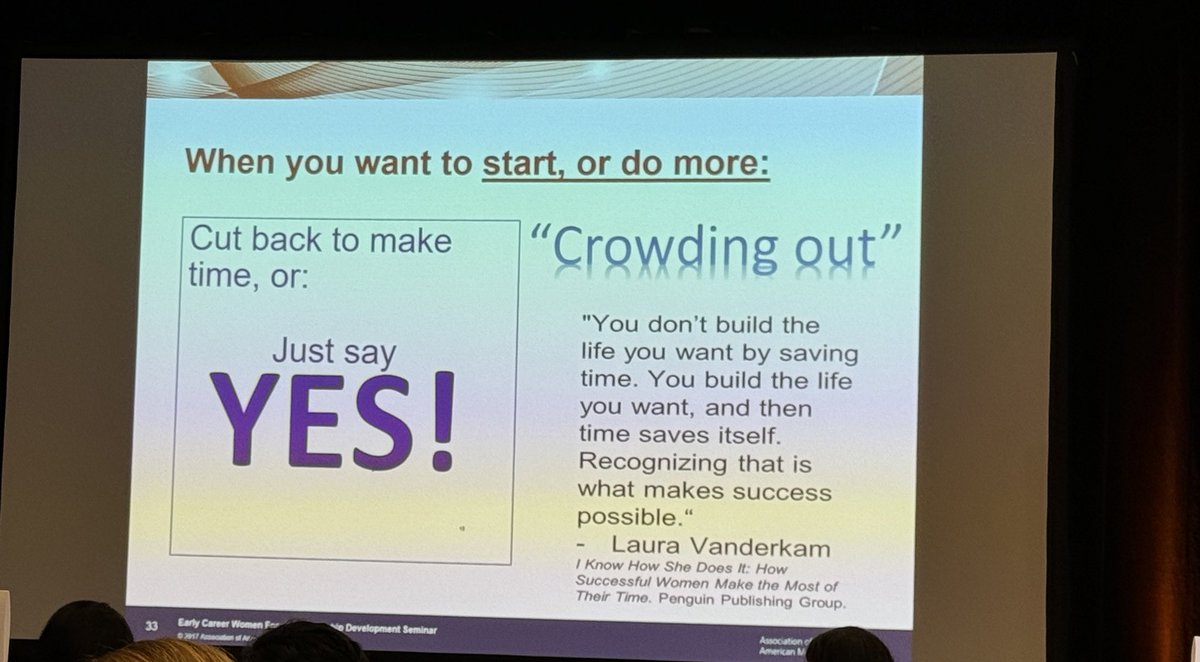 ShuchiGulati's tweet photo. Excellent session by #SusanJohnson @AAMCtoday
⏳Time and Email Management and Organization Skills ⏰
New academic motto:
“ I may be able to to do anything
But I can’t do everything”
#EWIMS https://t.co/LXXwlWRXgZ
