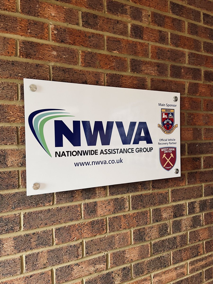 BurnhamRamFC's tweet image. Great news, our new clear &amp;amp; clean signage is up at the ground, thanks to NWVA! Much easier for everyone to find their way around now. #BurnhamRamblers #NewSigns #ImprovedFacilities ⚽️