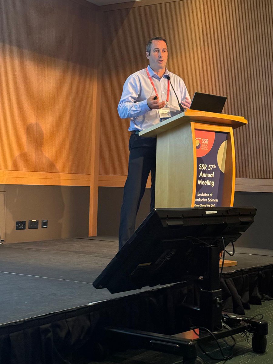 Delighted to give an invited presentation today on our bull fertility research at the Society for the Study of Reproduction annual conference at the Convention Centre, Dublin