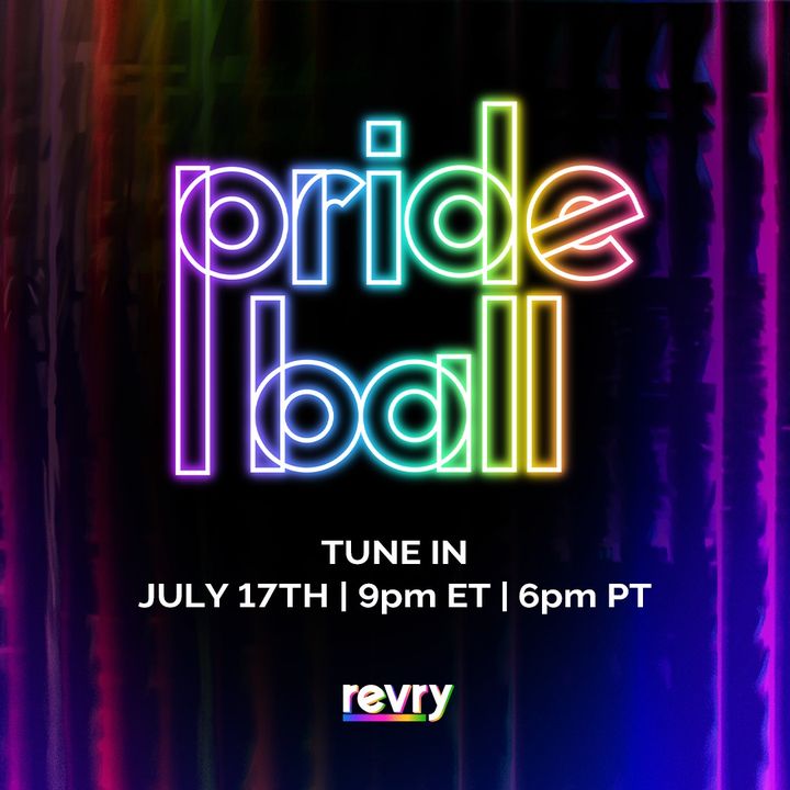 REVRYTV's tweet photo. TONIGHT!!!! Celebrate love, diversity, and glamour with Pride Ball, brought to you by @betplus. Streaming only on Revry! 🌈
Watch live: https://t.co/jlETEsaA0K
Download the Revry app: https://t.co/LStL9waUTN
#PrideBall #Revry #lgbtq https://t.co/RKh53fXyVL