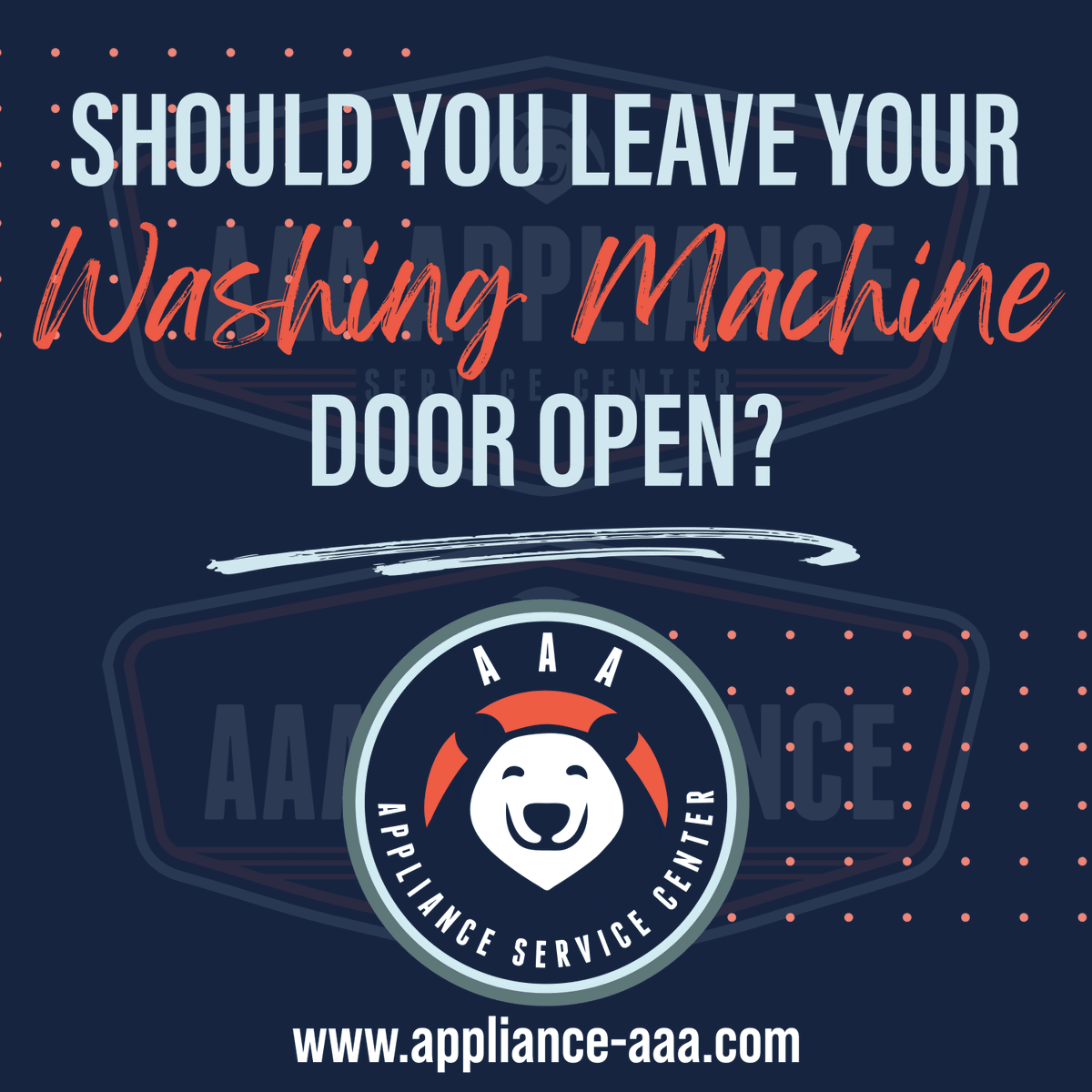 AAA_Service's tweet image. Tired of moldy smells from your washer? Leave the door open after each use!

✅ Allowing air circulation helps prevent mold and mildew. ✅ Keeps your machine smelling fresh. ✅ Extends the life of your washer.

#WasherTips #HomeCare #AAATips