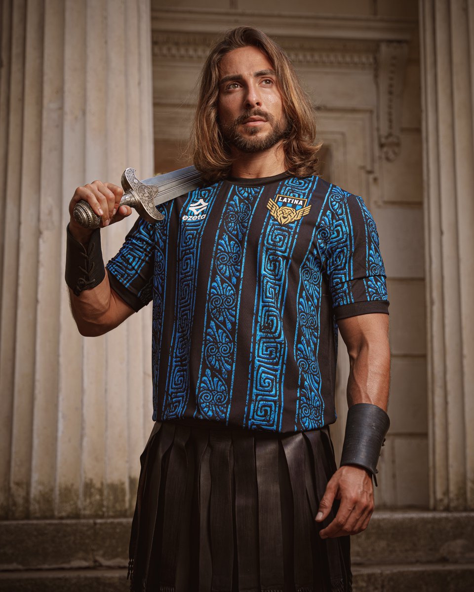brfootball's tweet photo. These kits from Serie C team Latina Calcio are stunning💧

Partnering with the Italian brand @ezeta, the designs are inspired by the legend of Ulysses and Circe from Homer’s Odyssey 🏛 https://t.co/Z5wGf6JZEY