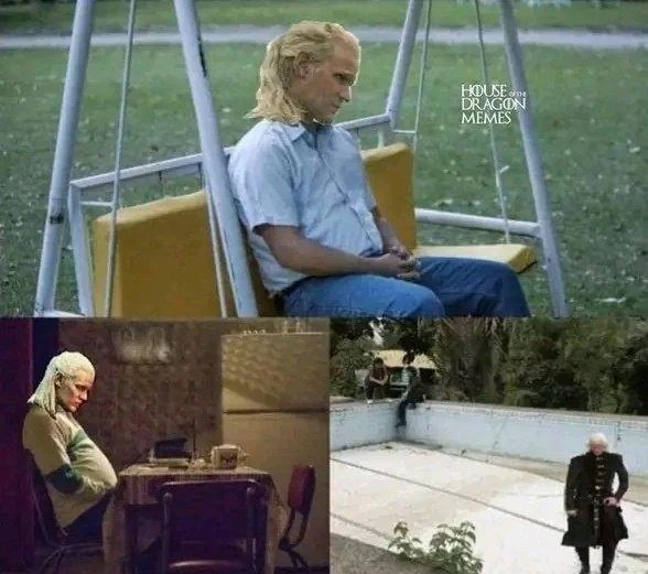 LordSnow's tweet image. When you realize there are only 3 more episodes left #HouseOfTheDragon