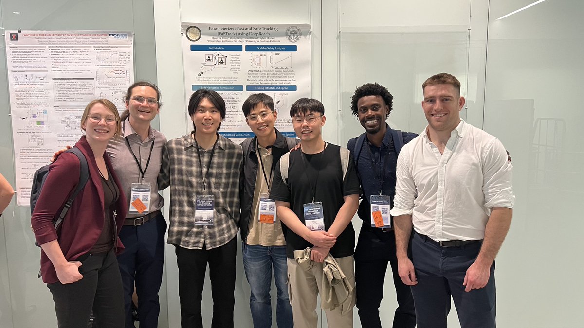 SASlabUCSD's tweet image. Our team had the pleasure of attending #L4DC2024 and #RSS2024, where we presented our latest research and engaged in insightful discussions.