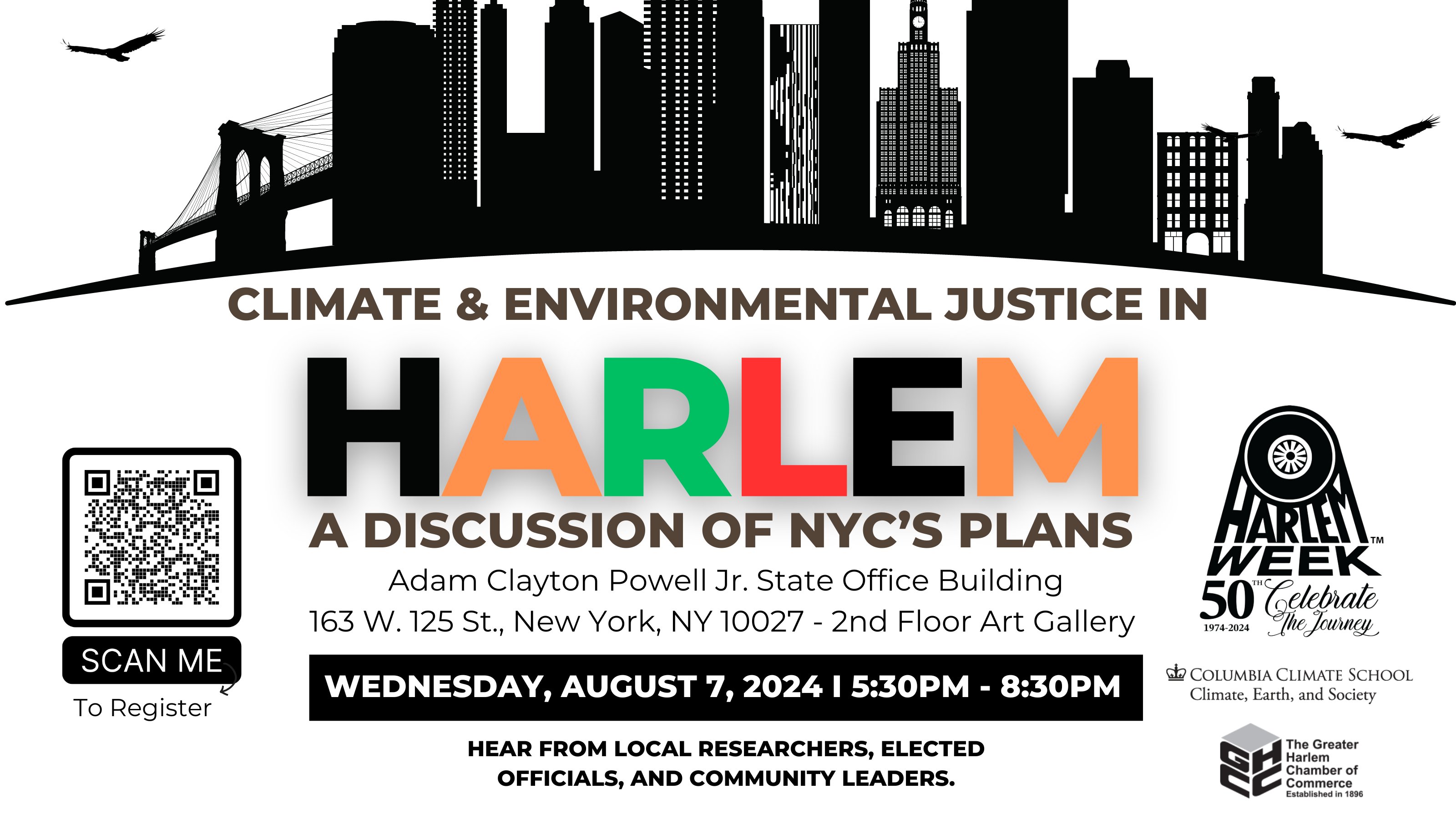 Columbia Climate School on X: &ldquo;Aug 7 5:30-8:30pm, join us for 