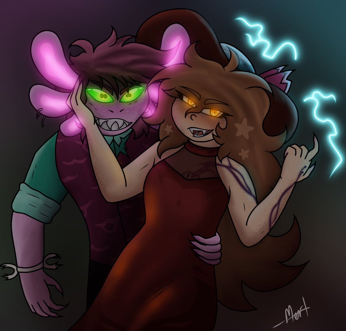 Batch time! Lyra for <a href="/AurumArt_/">AurumArt (COMMS OPEN)</a> , light seeker for <a href="/Sheepsiii/">archi</a> , law for <a href="/Lawaow_/">Law</a> and Maddie for <a href="/Frostsparked/">Frosty</a> (happy birthday you two!!) and Chase and Rose for <a href="/DeadKeeSalt/">Kee 🐸(coms open)</a> 💜💜 I really went for glow stuff this round LMAO