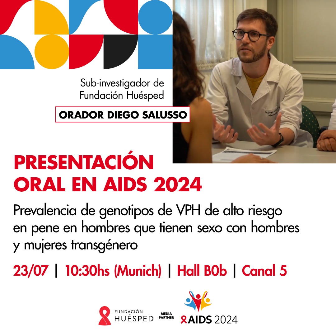 estefipanizoni's tweet photo. ¡Ya falta poco para #AIDS2024 ! Y desde Fundación Huésped estaremos allí, compartiendo los resultados de nuestras investigaciones. No te pierdas las siguientes actividades: https://t.co/qnYYB9hXrI