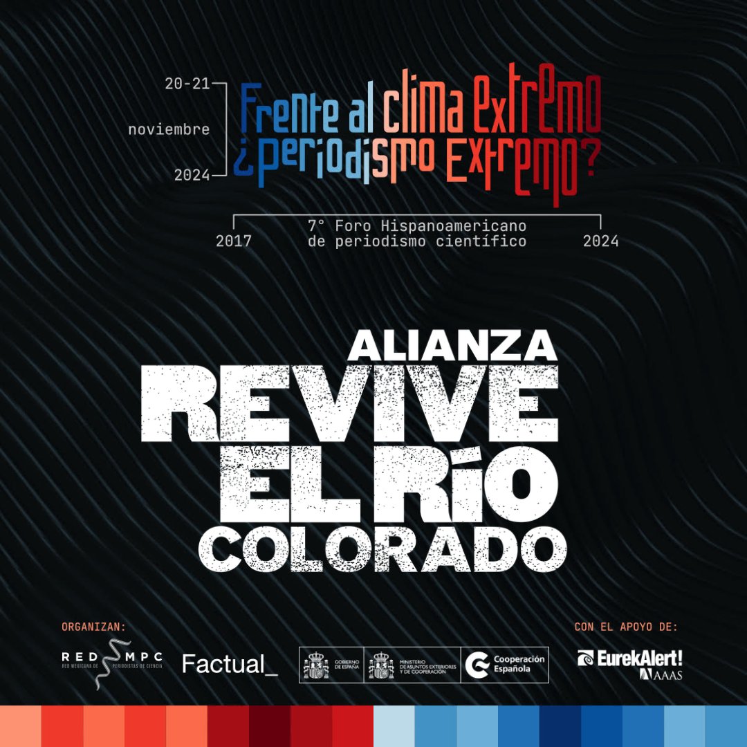 red_mpc's tweet photo. ¡Tenemos nuevos aliados para el #ForoHPC2024!
Uno de ellos es @Reviveelrio, un conjunto de 6 asociaciones en ambos lados de la frontera que trabajan en conjunto para revivir el Colorado, un río importantísimo que cada día tiene menos cauce.
¡Gracias por hacer Red con nosotros! https://t.co/0Le4BuxwLF