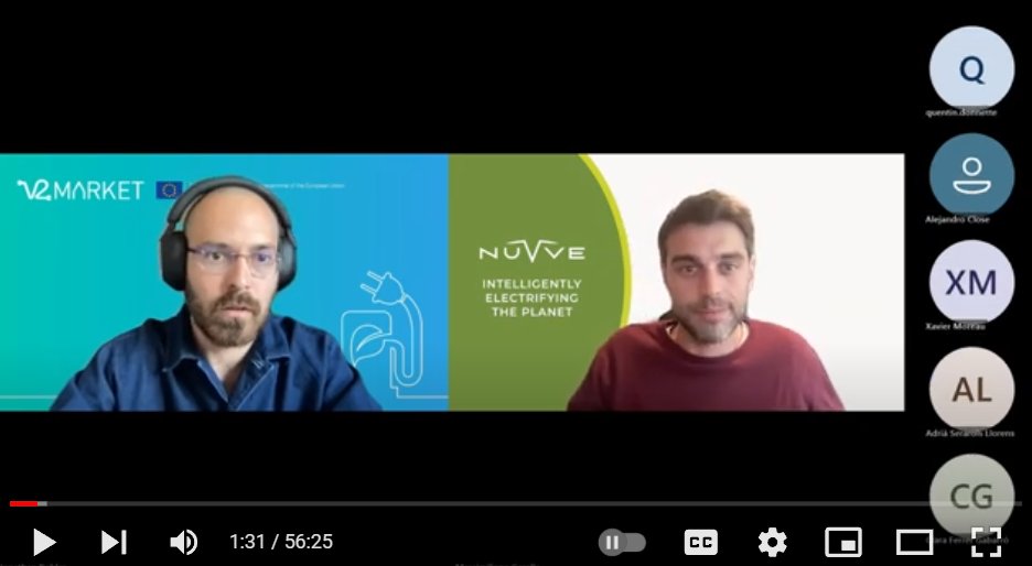 V2Market (@v2market) on Twitter photo Want to learn all about #V2G and the 🇩🇰energy market?
In this video recording we highlight:
✔️best practices
✔️how V2G can help with #renewable integration
✔️the complex situation between other energy market & infrastructure factors
🔗youtu.be/98h5Wn9aWDo?si…
🤝 <a href="/Nuvve_Europe/">Nuvve Europe</a> Want to learn all about #V2G and the 🇩🇰energy market?
In this video recording we highlight:
✔️best practices
✔️how V2G can help with #renewable integration
✔️the complex situation between other energy market & infrastructure factors
🔗youtu.be/98h5Wn9aWDo?si…
🤝 <a href="/Nuvve_Europe/">Nuvve Europe</a>