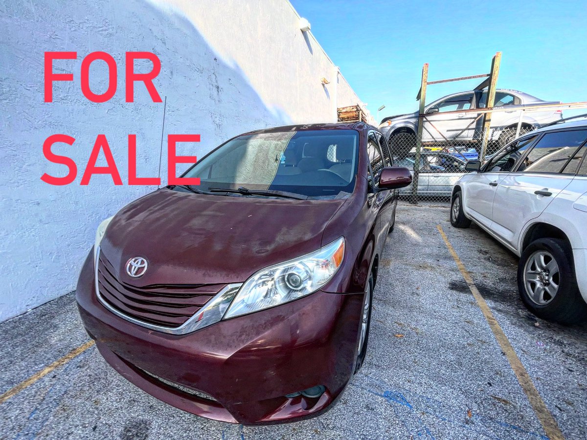 MOPAutoParts's tweet photo. For Sale 
2011 Toyota Sienna 110k Miles https://t.co/Ae4mnGNtt0