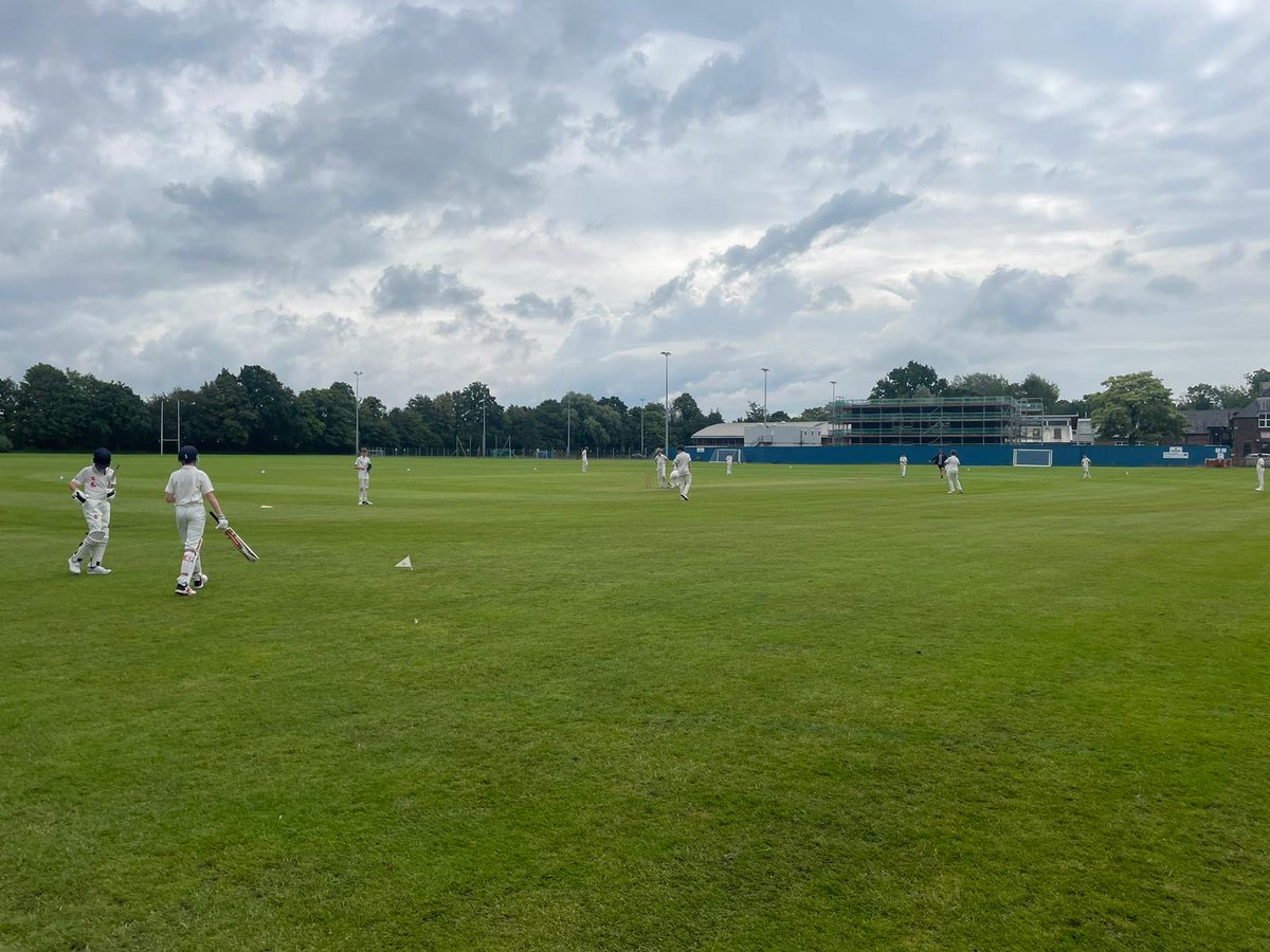 HarrogateGS's tweet photo. A fantastic 2 days of cricket in Liverpool for the Yr8 boys who came away with 2 wins. A huge well done for performance & also showing excellent REACH values throughout the trip. Thank you to those who took part & Liverpool College for the accommodation #HGSSport @HGSPhysicalEd https://t.co/Xds4OzyhL0