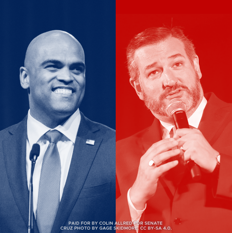 ColinAllredTX's tweet photo. Did you see Ted Cruz speak at the RNC? His speech just goes to show that he cares more about dividing us than representing the interests of Texans.

Colin Allred will fight for unity, and for ALL Texans. So please, chip in to help fire Cruz today.