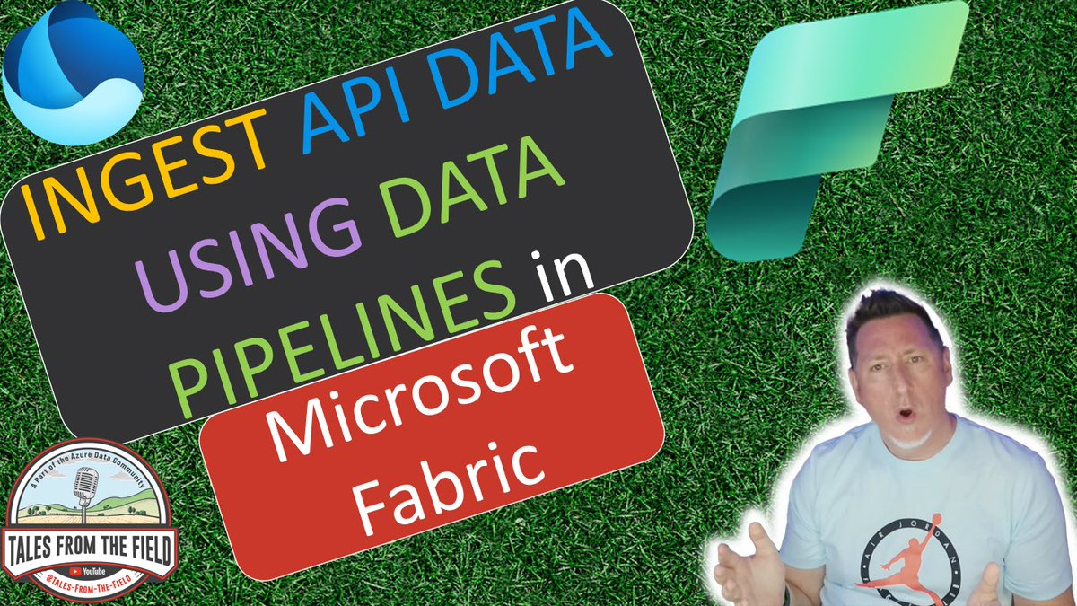 Tales From The Field (@talesftfield) on Twitter photo Our Latest MS Tech Bits is LIVE! <a href="/SQLBalls/">Bradley Ball</a> Presents How to Ingest API Data Dynamically in Microsoft Fabric
Link: youtu.be/1AWTeedDwZw
cc <a href="/JoshLuedeman/">Josh Luedeman | @joshluedeman.bsky.social</a> <a href="/BradleySchacht/">Bradley Schacht</a> <a href="/DBABullDog/">Daniel Taylor | DBABulldog@mas.to</a> <a href="/nodestreamio/">NODESTREAMIO | Andrés Padilla</a> <a href="/neeraj_jhaveri/">Neeraj Jhaveri</a> <a href="/macardoso95/">Marco Cardoso</a> Our Latest MS Tech Bits is LIVE! <a href="/SQLBalls/">Bradley Ball</a> Presents How to Ingest API Data Dynamically in Microsoft Fabric
Link: youtu.be/1AWTeedDwZw
cc <a href="/JoshLuedeman/">Josh Luedeman | @joshluedeman.bsky.social</a> <a href="/BradleySchacht/">Bradley Schacht</a> <a href="/DBABullDog/">Daniel Taylor | DBABulldog@mas.to</a> <a href="/nodestreamio/">NODESTREAMIO | Andrés Padilla</a> <a href="/neeraj_jhaveri/">Neeraj Jhaveri</a> <a href="/macardoso95/">Marco Cardoso</a>