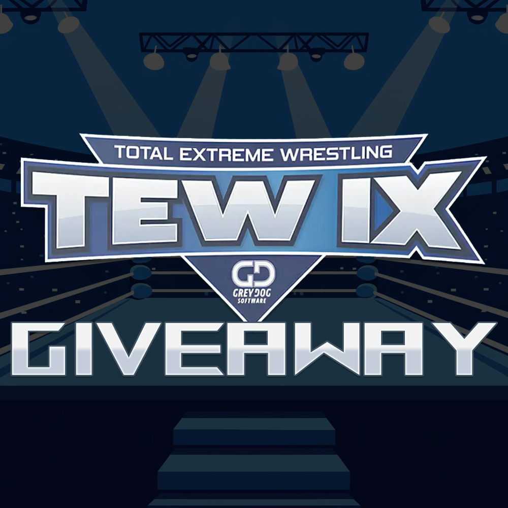 🚨 TEW IX GIVEAWAY 🚨

With the next Total Extreme Wrestling fantasy booking game on the horizon, TEWDB will be giving away a free copy courtesy of Grey Dog Software.

To enter, follow these four steps (you must do all of them)
👀 Follow <a href="/TEWDatabase/">TEWDB.com</a> on X
🔁 Repost this post
❤️
