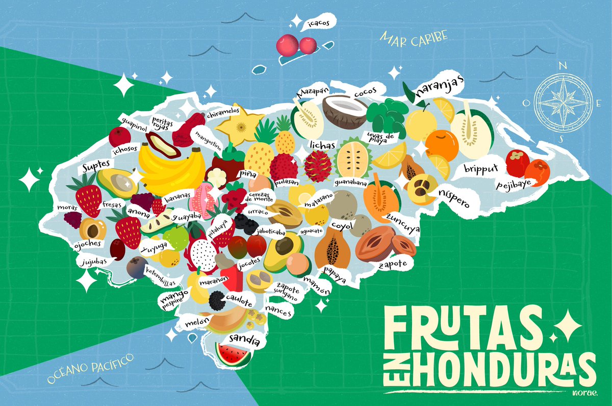 noraespiinal's tweet image. Honduras es tierra de fruta fresca. 🇭🇳✨️