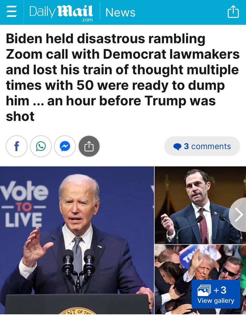 texan_maga's tweet image. Which makes this #AssassinationPlot against President Trump even more concerning 😟 

The assassination attempt on Donald Trump Saturday in Pennsylvania came just minutes after President #JoeBiden held a train wreck zoom call with lawmakers – with the turmoil possibly saving him…