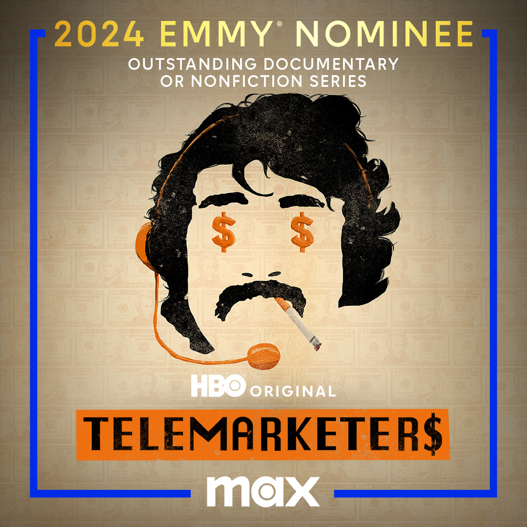 I have some calls to make.

Congratulations to the team behind the HBO Original Documentary Series #Telemarketers on their #Emmys2024 nomination for Outstanding Documentary or Nonfiction Series.