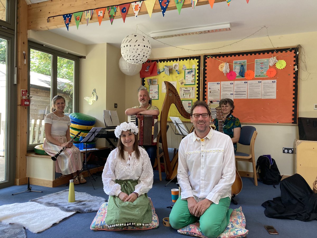 Babigloo (@babigloomusic) on Twitter photo A lot of lovely babies this afternoon at the Focus Centre, Swanage. Grandparents too.
Thnx to our amazing musicians Hannah,Rob,Jane,India&Colin for homemade banana loaf & flapjack!
We hope that some children will come back in Octf for our nxt programme 4 (1)-3’s <a href="/YouthMusic/">Youth Music</a> A lot of lovely babies this afternoon at the Focus Centre, Swanage. Grandparents too.
Thnx to our amazing musicians Hannah,Rob,Jane,India&Colin for homemade banana loaf & flapjack!
We hope that some children will come back in Octf for our nxt programme 4 (1)-3’s <a href="/YouthMusic/">Youth Music</a>