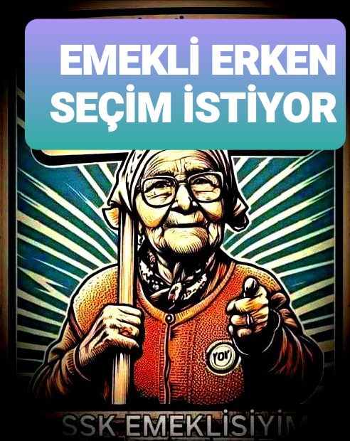 jeoceng's tweet photo. Yaşl��lık aylığı değil, emeklilik aylığı isteyen bütün dostlarım erken seçimi istemelidir. 
Hadin bakem eller çalışsın. 
Emekli Tam Yol ileri.
#istifaRteistifa https://t.co/JZkEWnAvt7