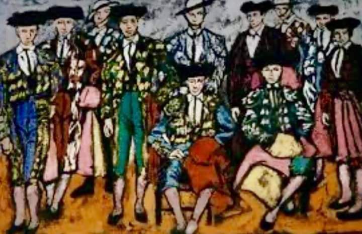 vmpenilla's tweet photo. #Undíacomohoy 17 de julio pero de 1933, se fundó la Unión Mexicana de Picadores y Banderilleros con tres secretarios, Alfredo Freg, #banderillero, Saturnino Bolio, #picador y Simón Cardenas, #monosabio.
#Enhorabuena a todos los #toreros de plata, #banderilleros, #picadores https://t.co/4Yx9nAGXrl