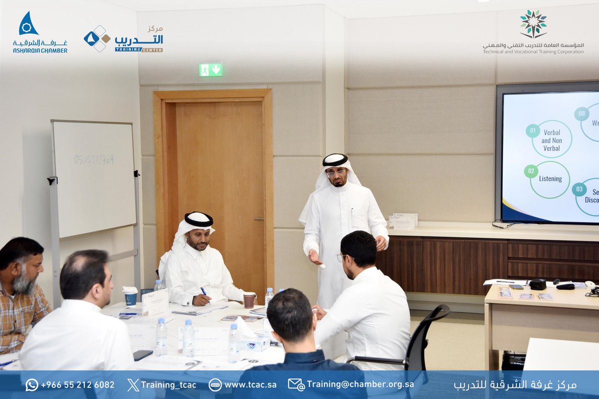 Training_TCAC's tweet photo. The program covered many specialized topics, including:

🔹️Elements and skills of personal leadership.
🔹️The transformational leadership model and the role of the leader in creating added value.
🔹️Strategic thinking and planning (skills and practices). https://t.co/zZG0pRzecR
