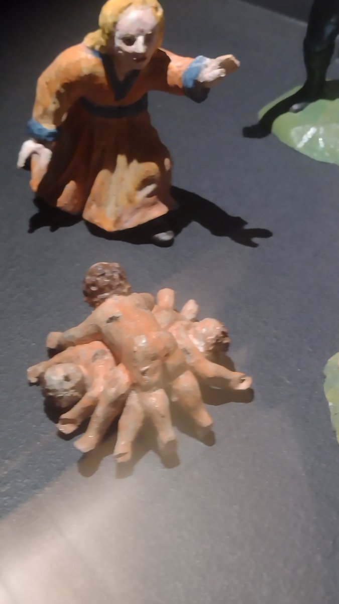 mrneilmcq's tweet photo. @youngvulgarian I'll see your horrible babies and raise you some horrific nativity scene figurines from Linz museum.😲 https://t.co/6uZWjytgWl