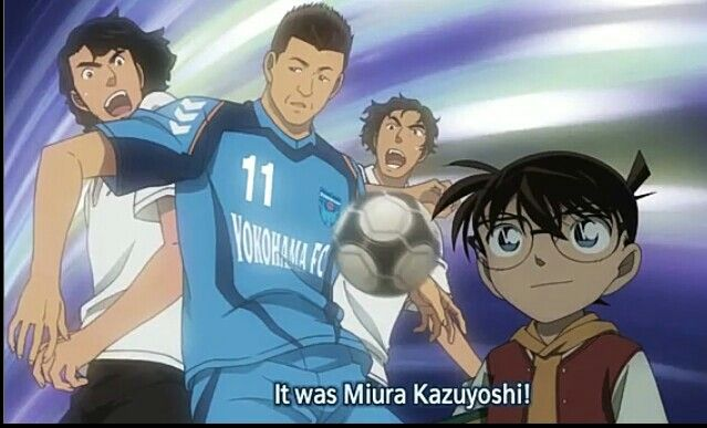 DodoRealWei's tweet photo. famous personalities that are mentioned in anime

a thread :

Detective Conan/Case Closed - Miura Kazuyoshi (King Kazu) https://t.co/23ct9ZBdZh