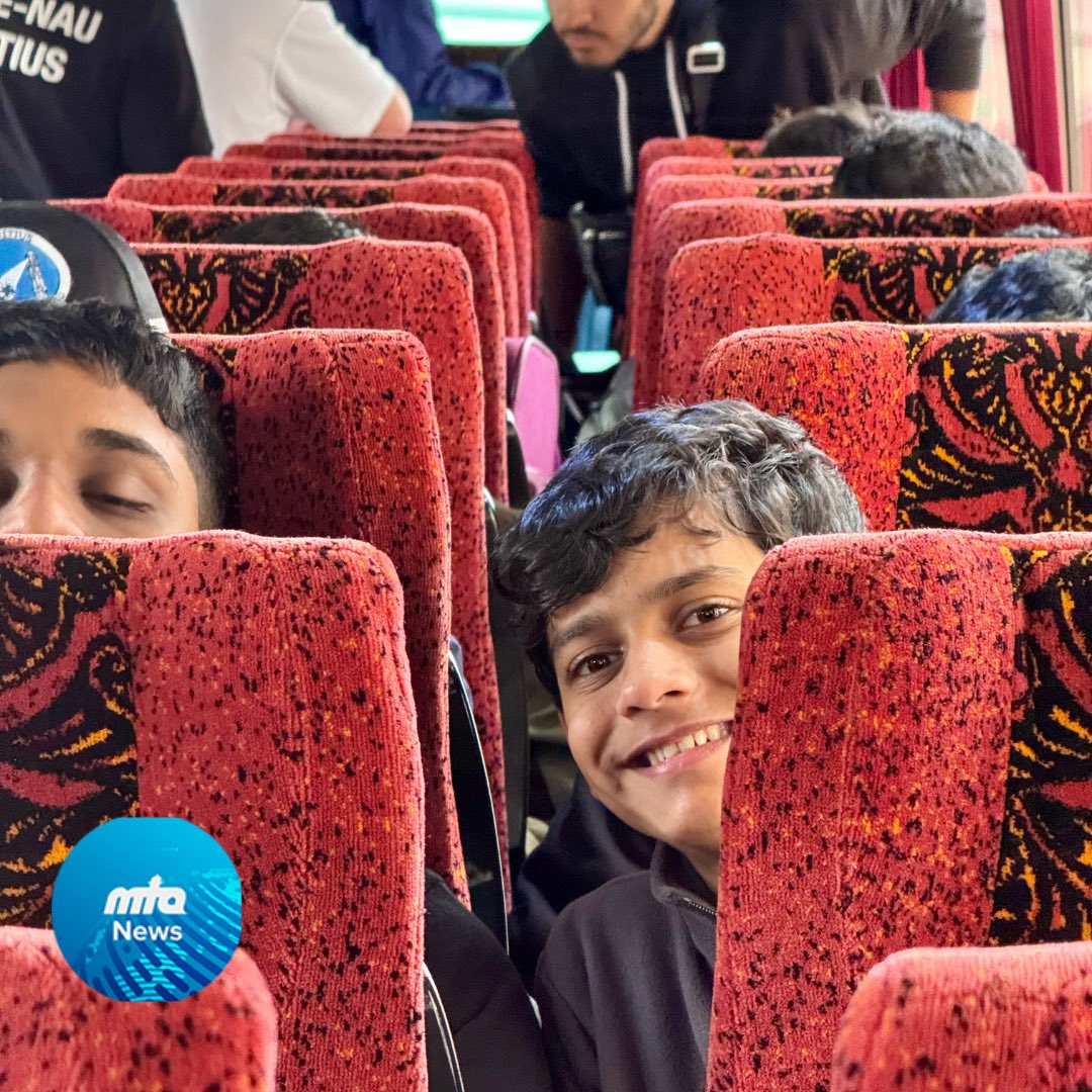 NewsMTA's tweet photo. 🇲🇺✈️🇬🇧 A delegation of Waqf-e-Nau have arrived from Mauritius for Jalsa Salana UK 2024, Alhamdulillah!

…Ready to serve the guests of the Promised Messiah (as). #JalsaUK #JalsaConnect https://t.co/3U1saAunt5