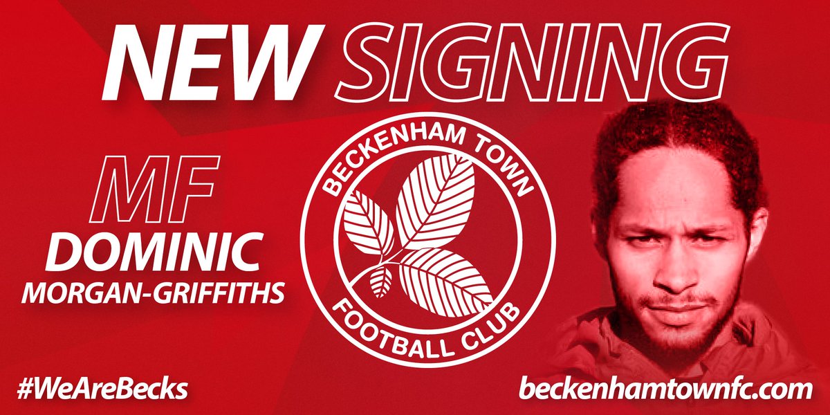 🖋 NEW SIGNING 🖋

We are delighted to announce the signing of midfield ace Dominic Morgan-Griffiths.

A massive welcome to Eden Park Avenue <a href="/_DMGriffiths_/">Dominic Griffiths</a> 🤝