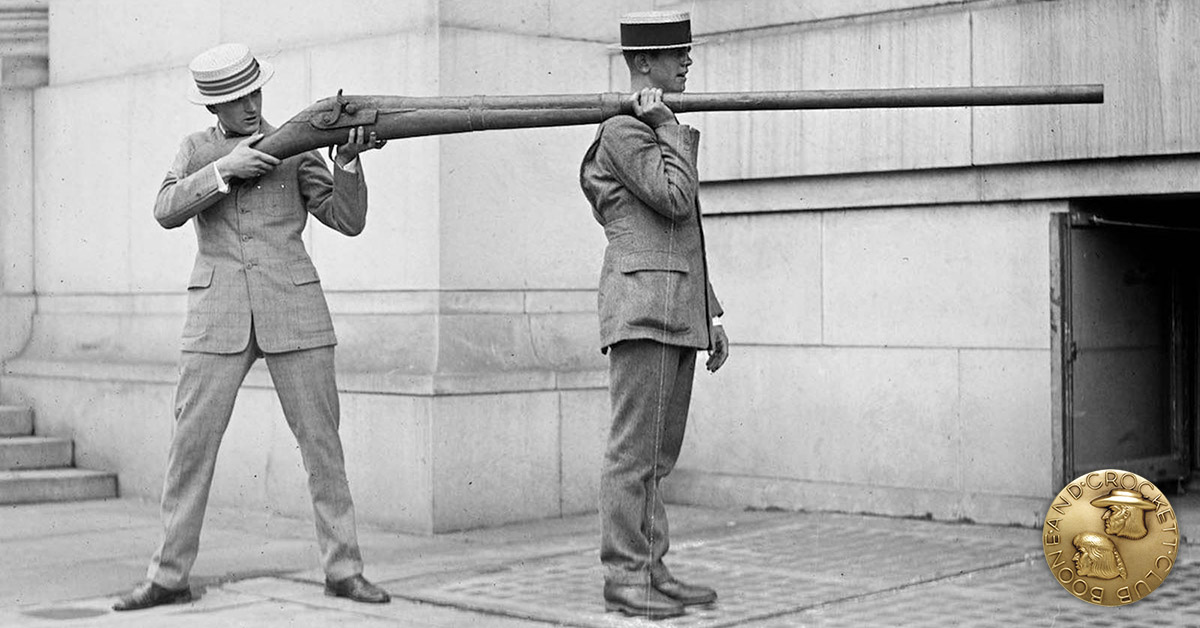 RetroCoast's tweet image. The Punt Gun was a giant shotgun used in the 1800's for hunting waterfowl.
Weighing 100 pounds and 10 feet long, it was mounted on a boat (a "punt"). A single shot could claim dozens of birds.
The punt gun proved devastating to waterfowl populations and and was outlawed.