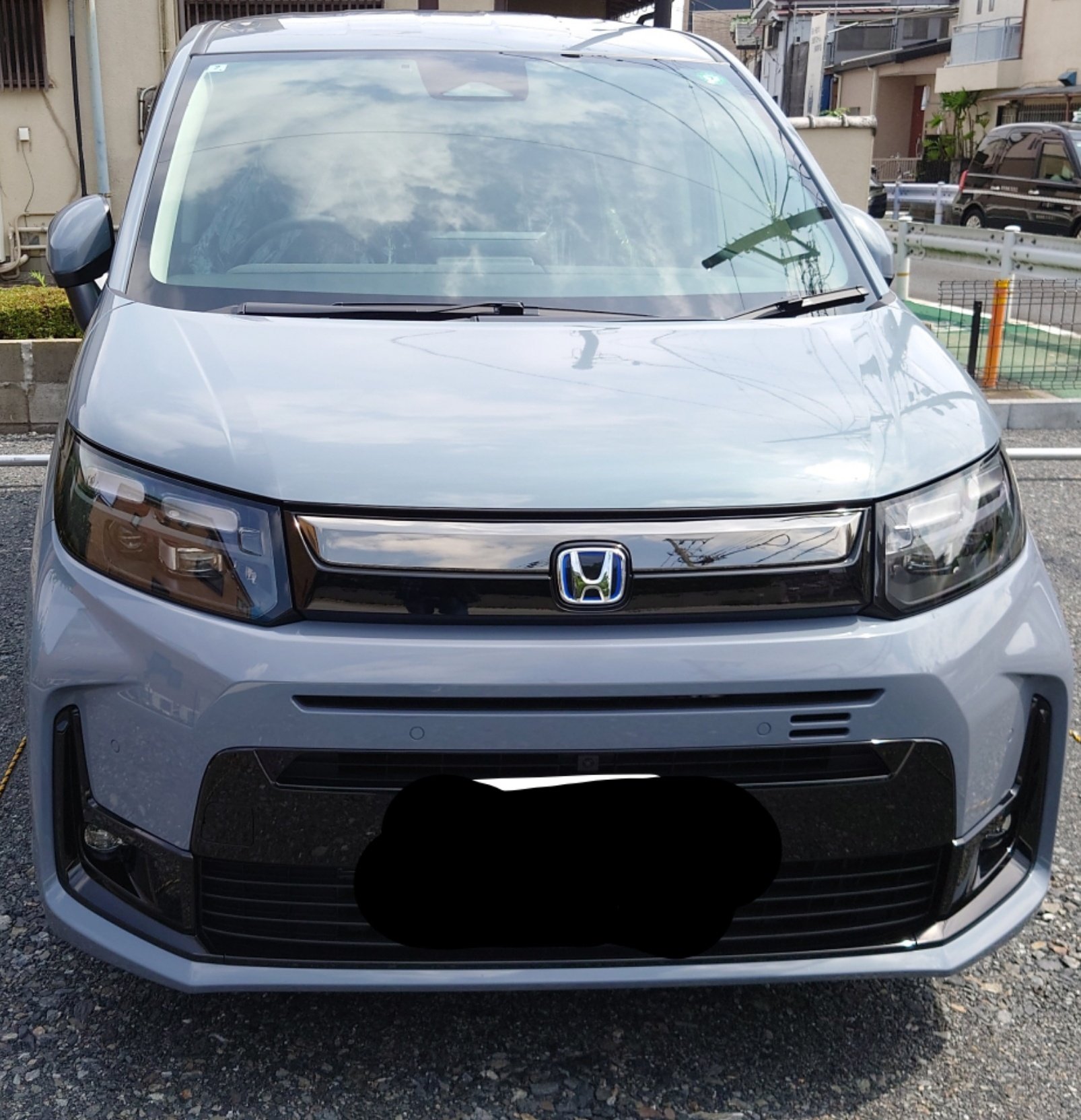 新車外し GB7フリードハイブリッド 純正フロントグリル