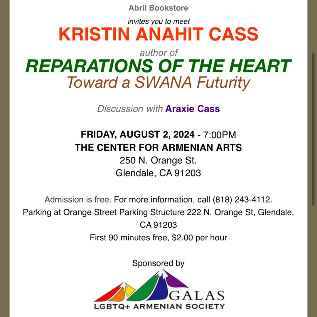 Kristin Anahit Cass Projects tweet media